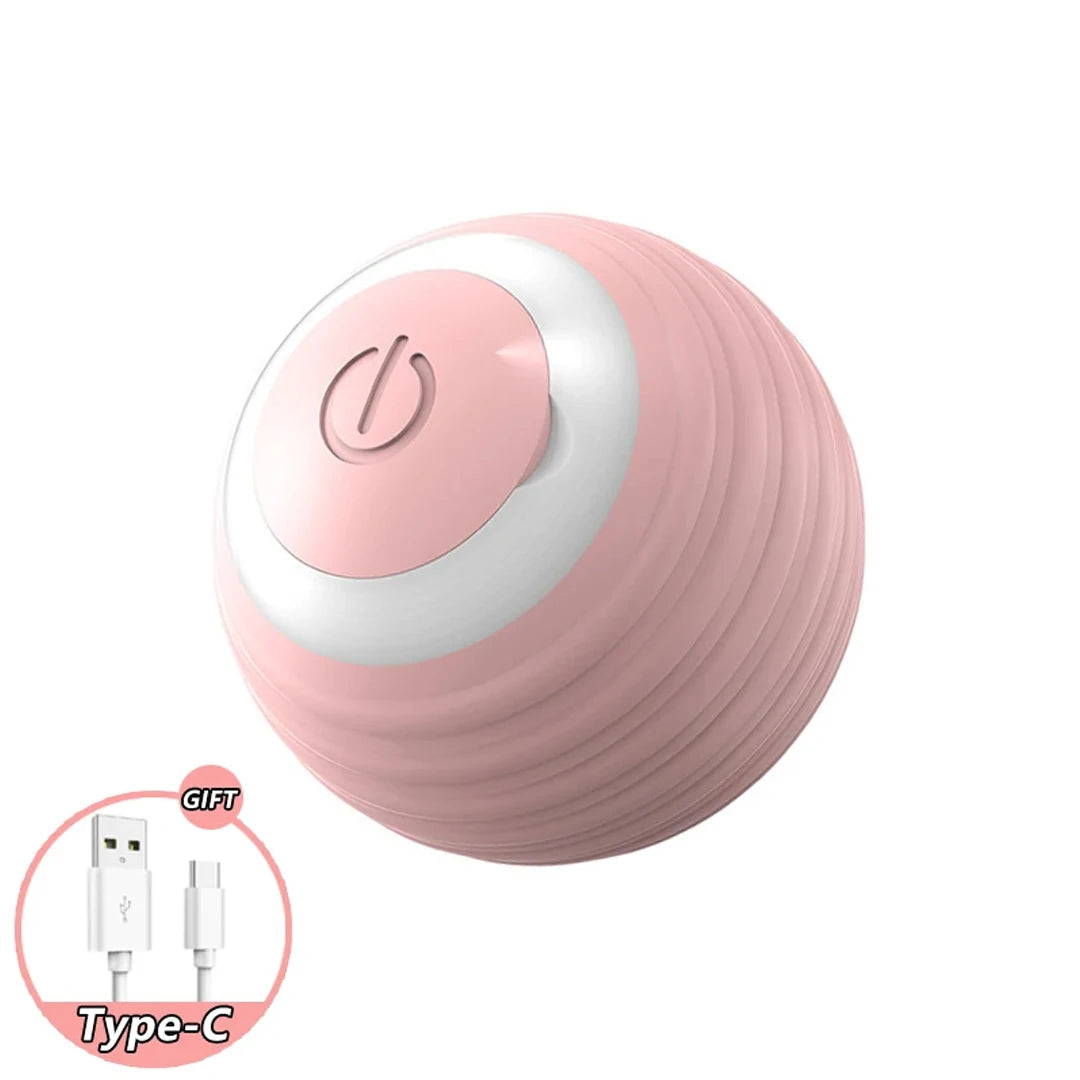 Interactive Electric Rolling Cat Toy