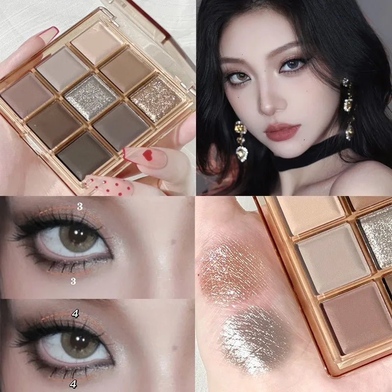 Oh Rosy Eyeshadow Palette – 9-Color