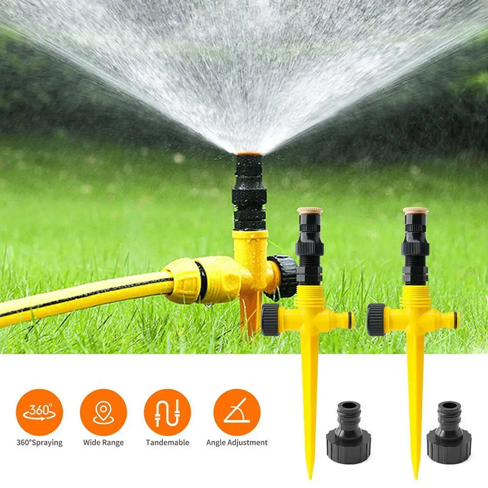 360° Rotating Garden Sprinkler – Automatic Lawn & Plant Irrigation System