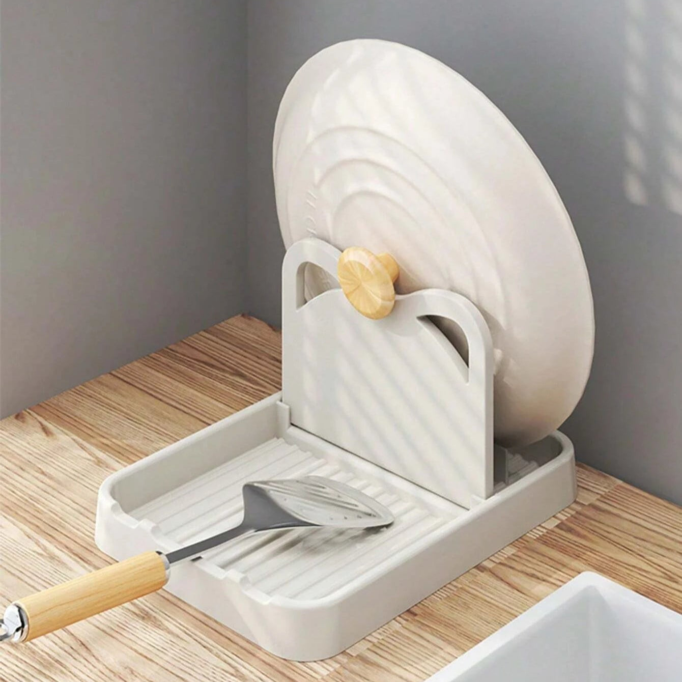 1/2pcs Multifunctional Pot Lid Holder