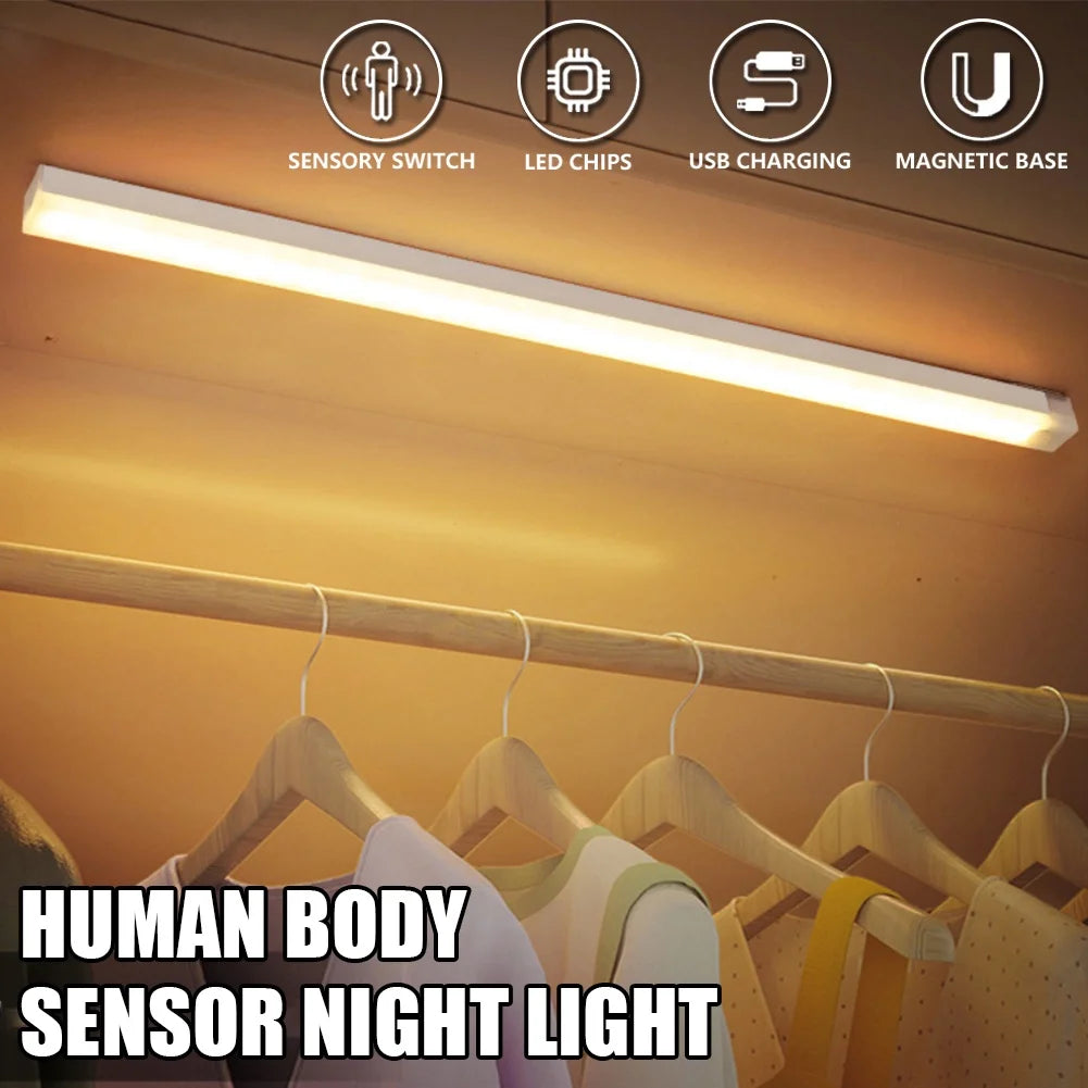 LED Motion Sensor Light – Rechargeable Wireless