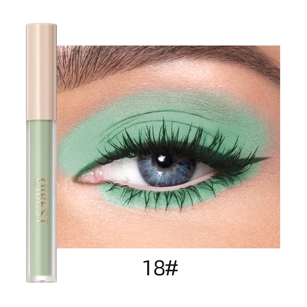 QIBEST 8-Color Matte Liquid Eyeshadow Stick