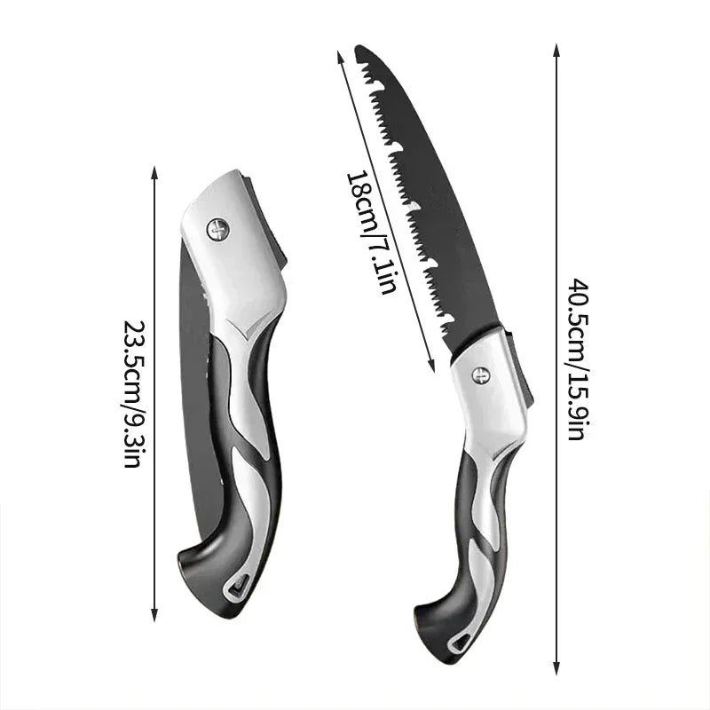 Portable Folding Hand Saw & Secateurs – Multifunctional Pruner for Garden
