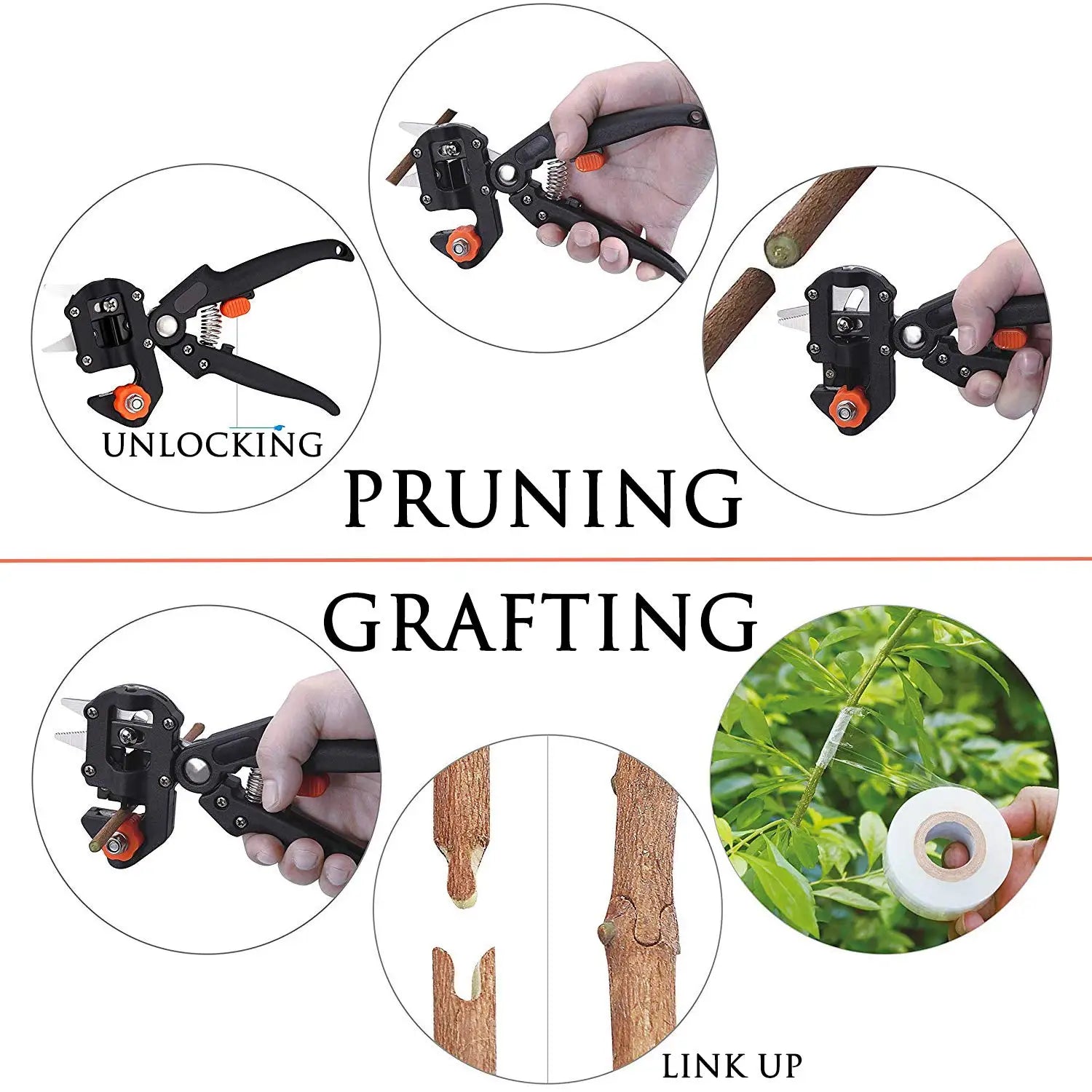 2-in-1 Garden Grafting Tool Kit