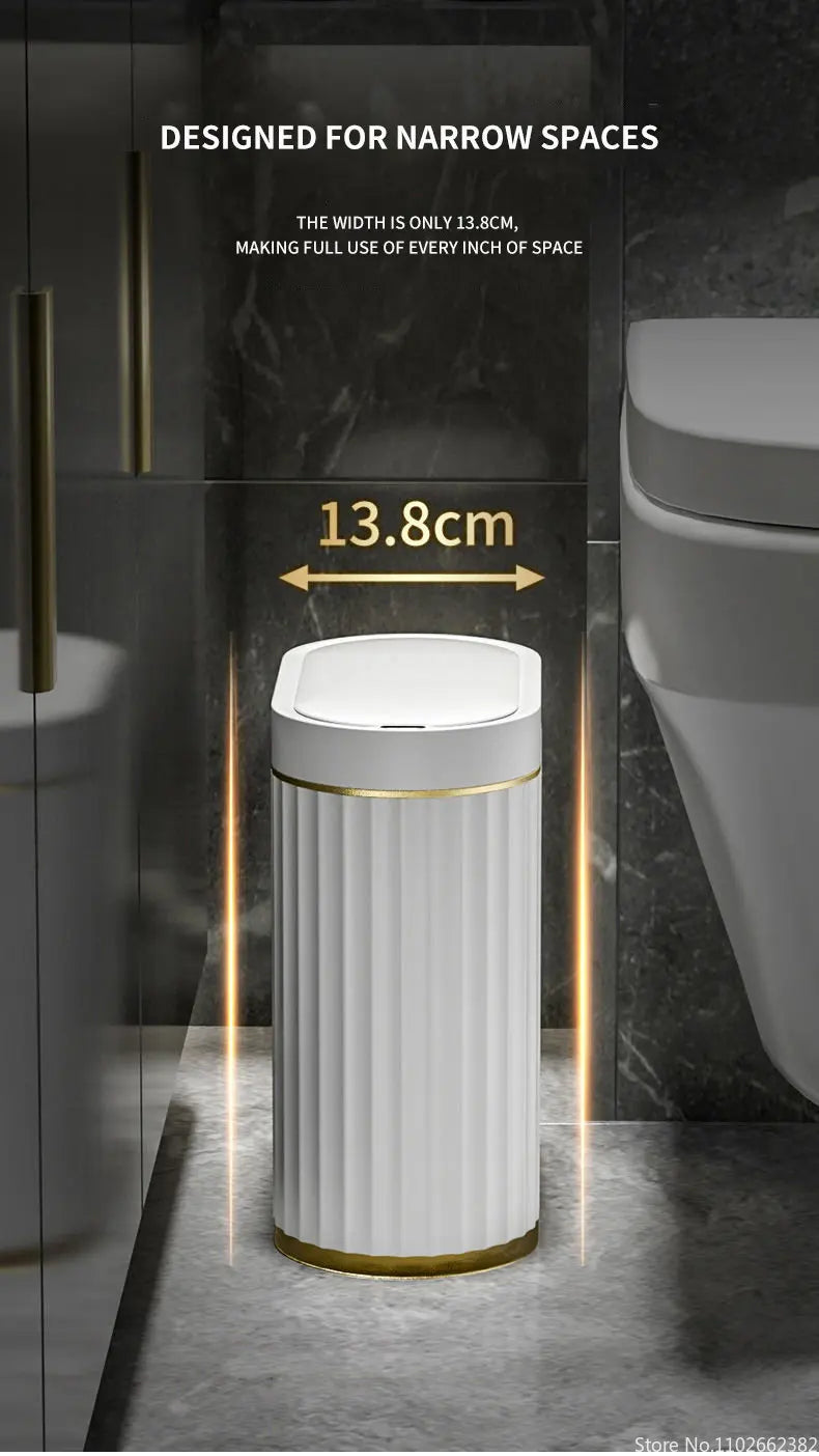 5L/7L/9L Smart Sensor Trash Can – Automatic Garbage Bin for Kitchen & Bathroom