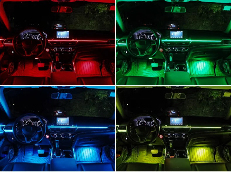 18-in-1 Dual Zone Car Ambient Light Kit