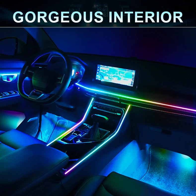 18-in-1 Dual Zone Car Ambient Light Kit