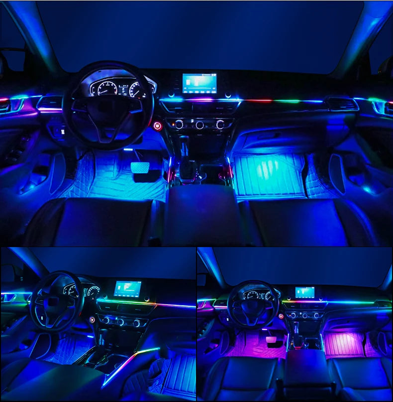 18-in-1 Dual Zone Car Ambient Light Kit