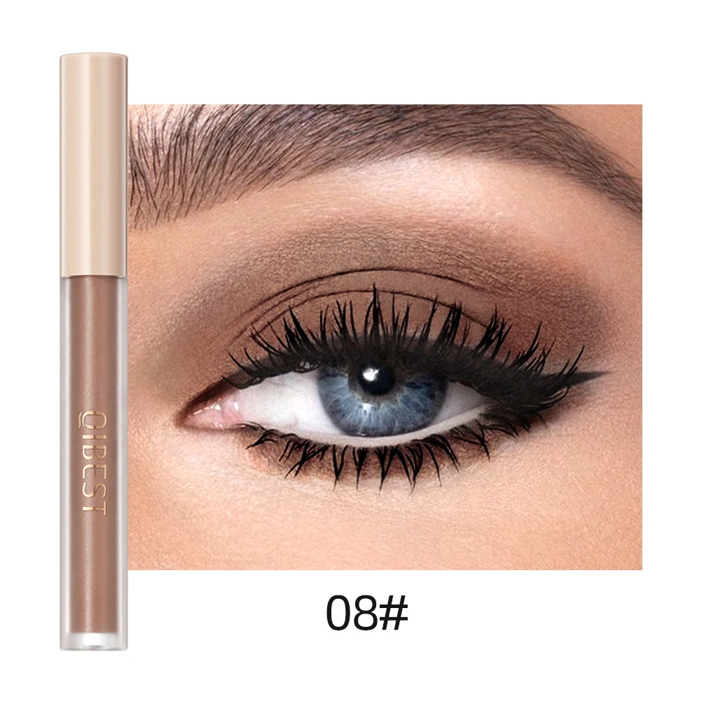 QIBEST 8-Color Matte Liquid Eyeshadow Stick