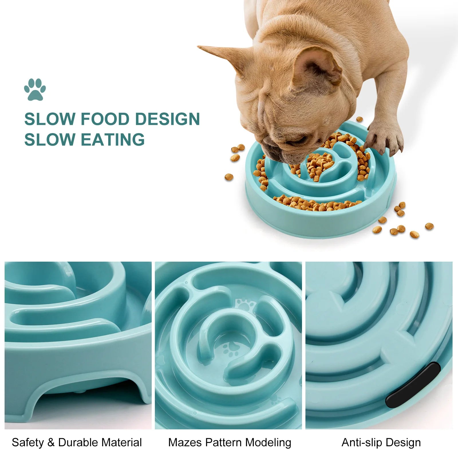 Pet Food Bowl - Non slip and Durable