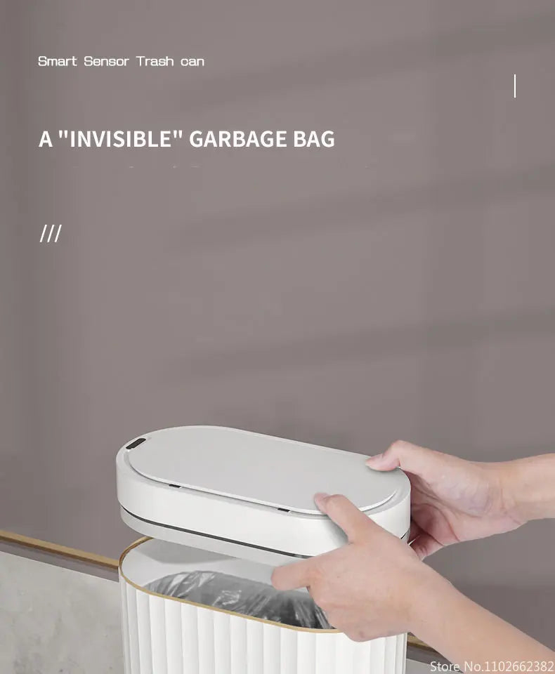 5L/7L/9L Smart Sensor Trash Can – Automatic Garbage Bin for Kitchen & Bathroom