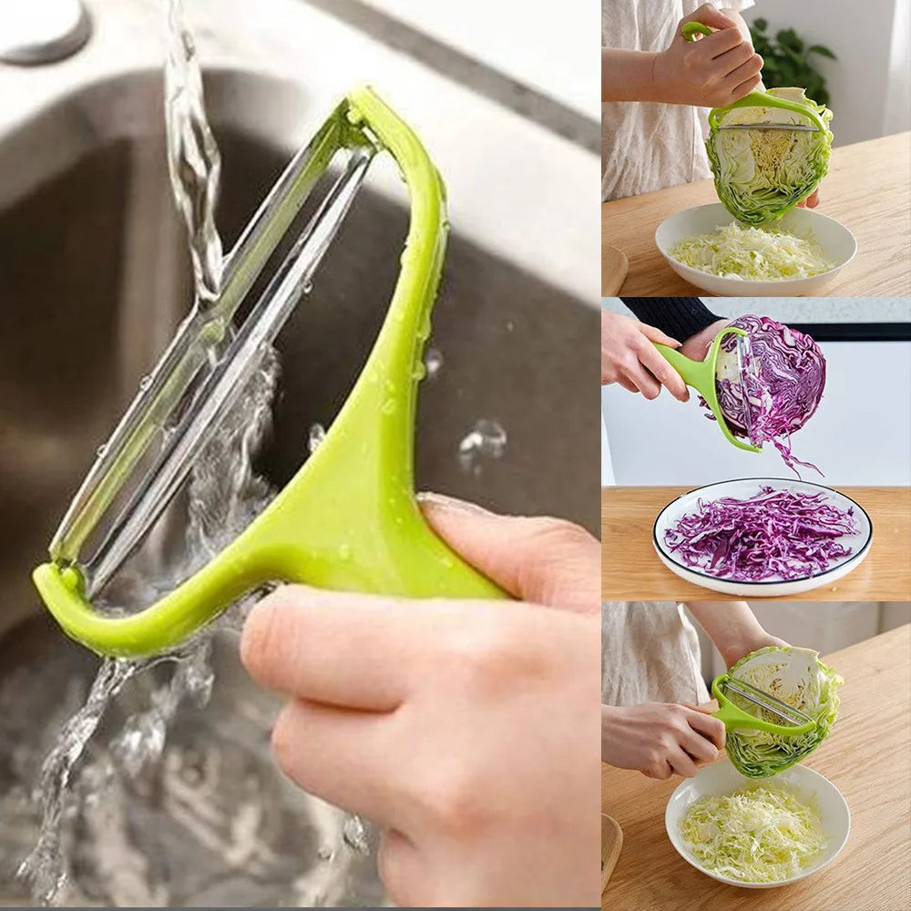 Stainless Steel Peeler & Grater – Vegetable & Fruit Slicer