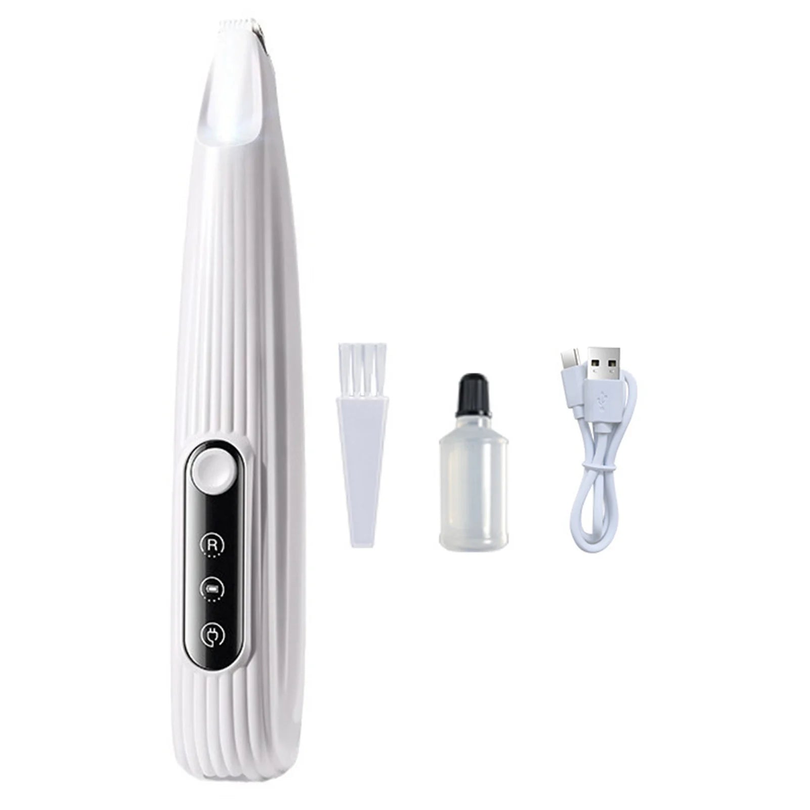 Portable Dog Paw Trimmer β LED Rechargeable Nail Grinder