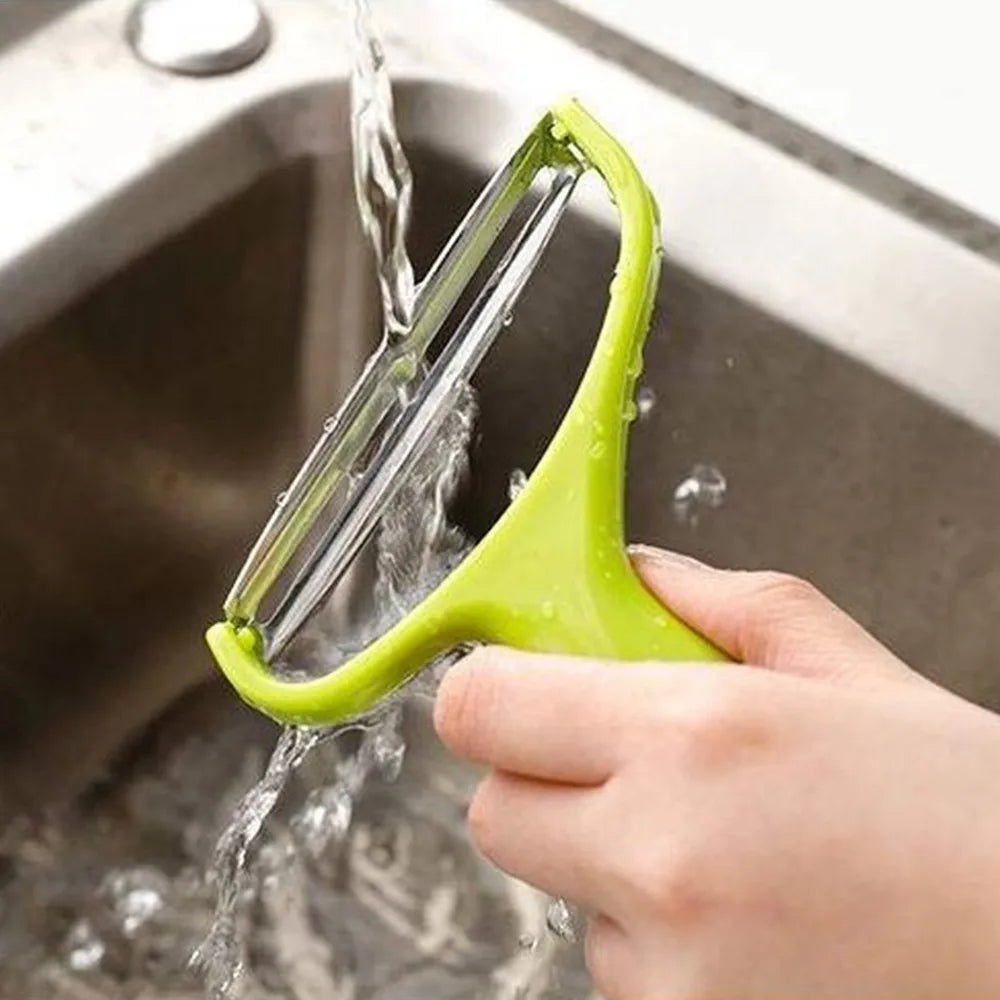 Stainless Steel Peeler & Grater – Vegetable & Fruit Slicer