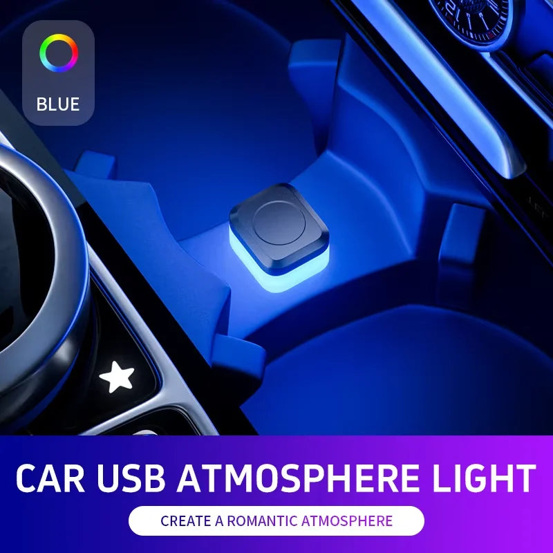 Car USB LED Light Mood Lamp