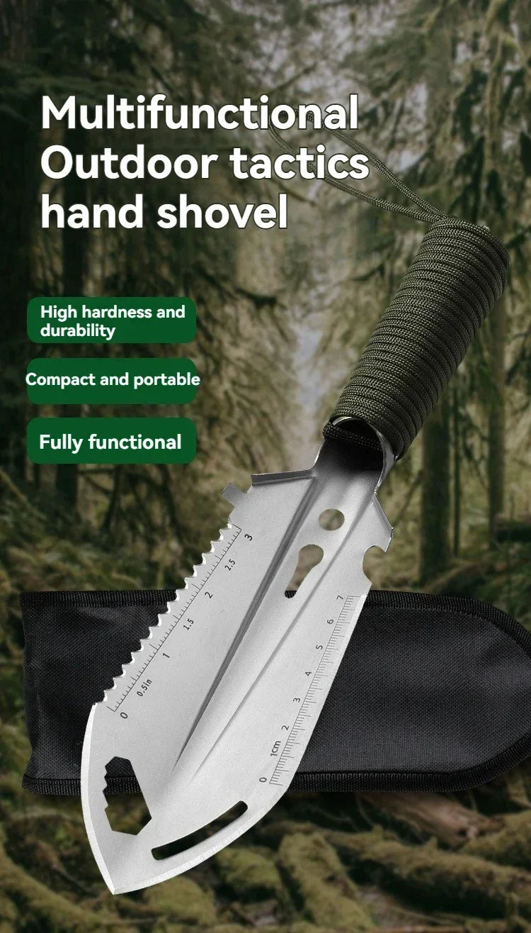 Portable Camping Shovel – Multifunctional Survival & Garden Tool