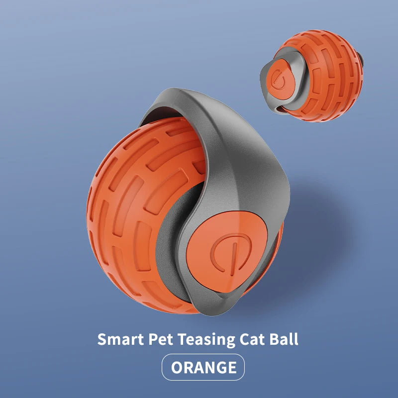 Interactive Electric Rolling Cat Toy