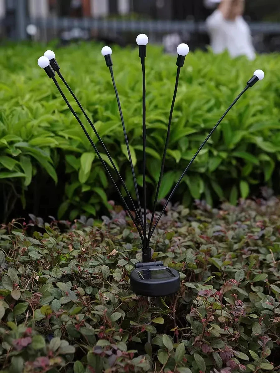 Upgraded Solar Firefly Garden Lights