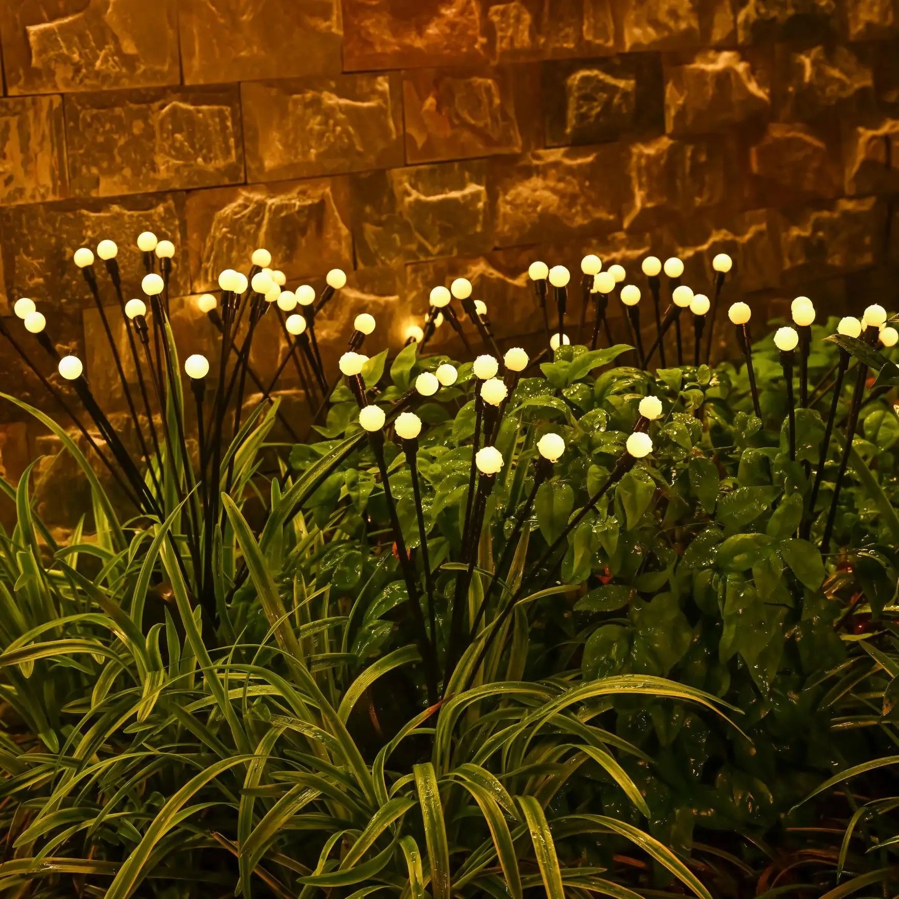 Upgraded Solar Firefly Garden Lights