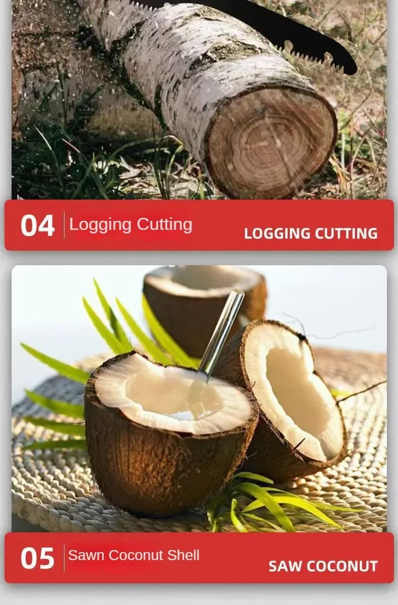 Portable Folding Hand Saw & Secateurs – Multifunctional Pruner for Garden
