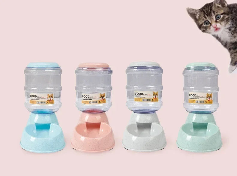 Automatic Pet Feeder and Water Dispenser