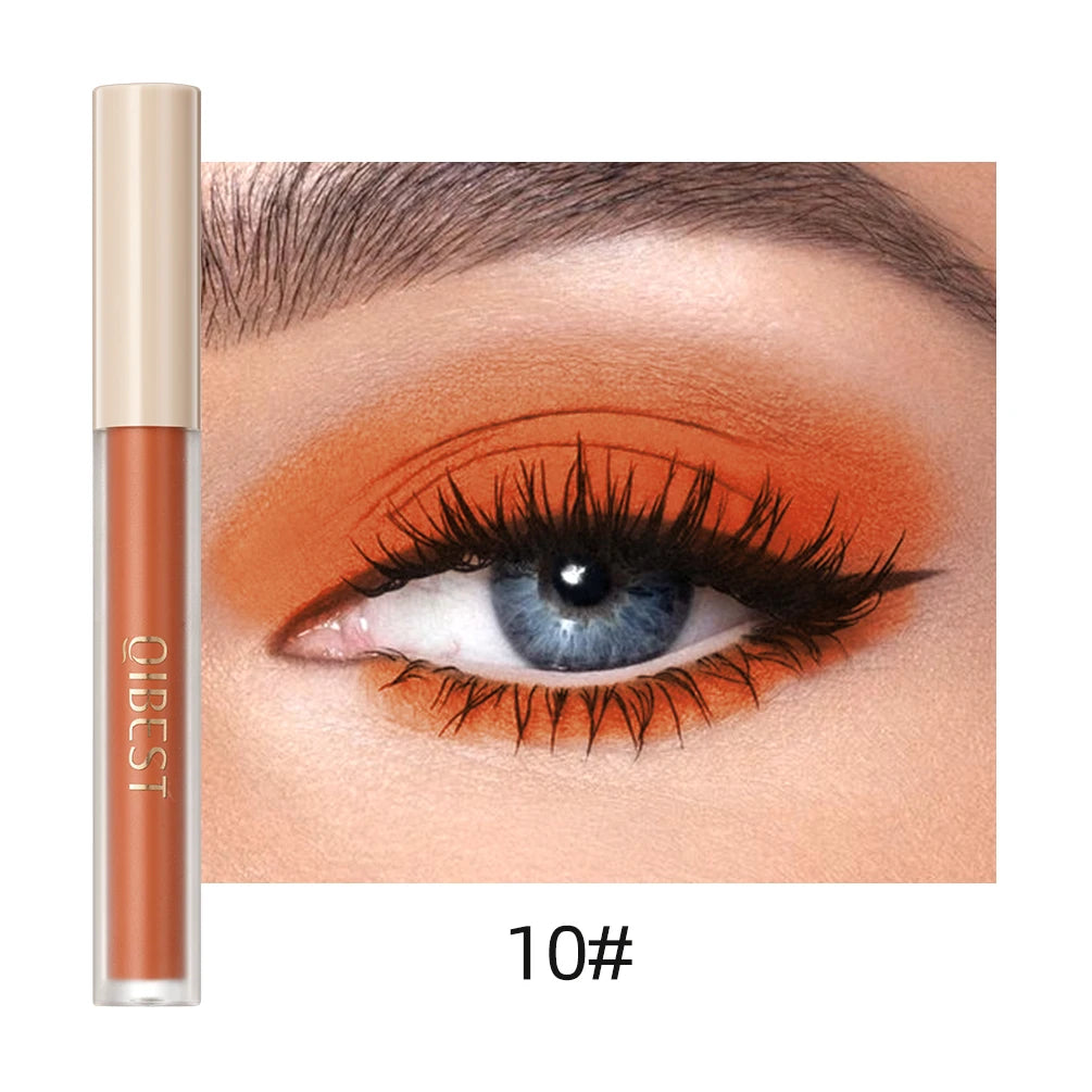 QIBEST 8-Color Matte Liquid Eyeshadow Stick