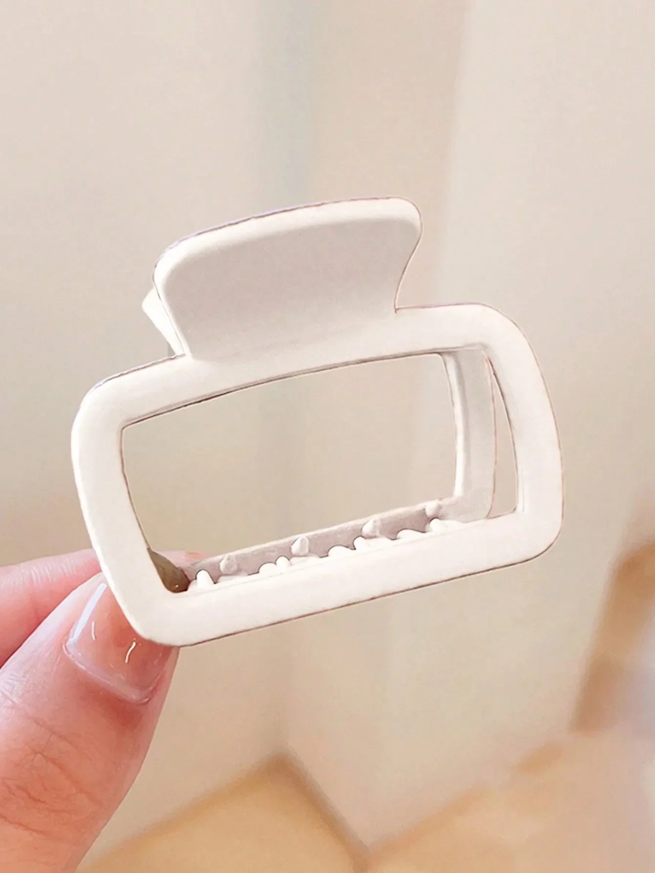 4PCS Women's Square Hair Claw Clips