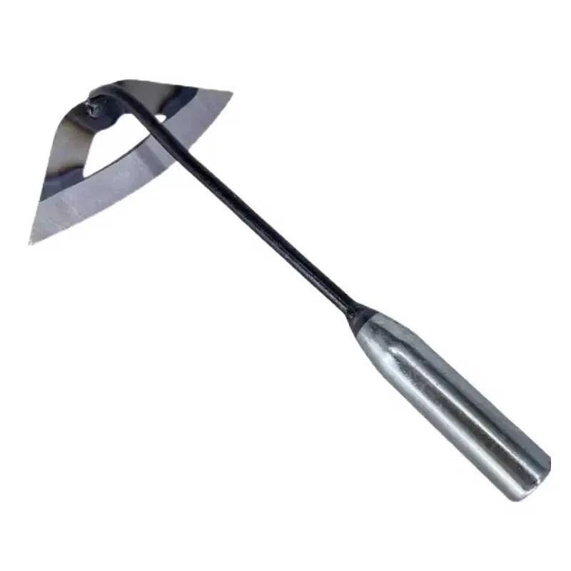 All-Steel Hollow Hoe – Handheld Weeding & Planting Tool