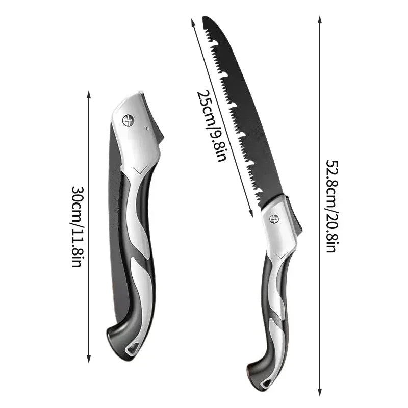 Portable Folding Hand Saw & Secateurs – Multifunctional Pruner for Garden