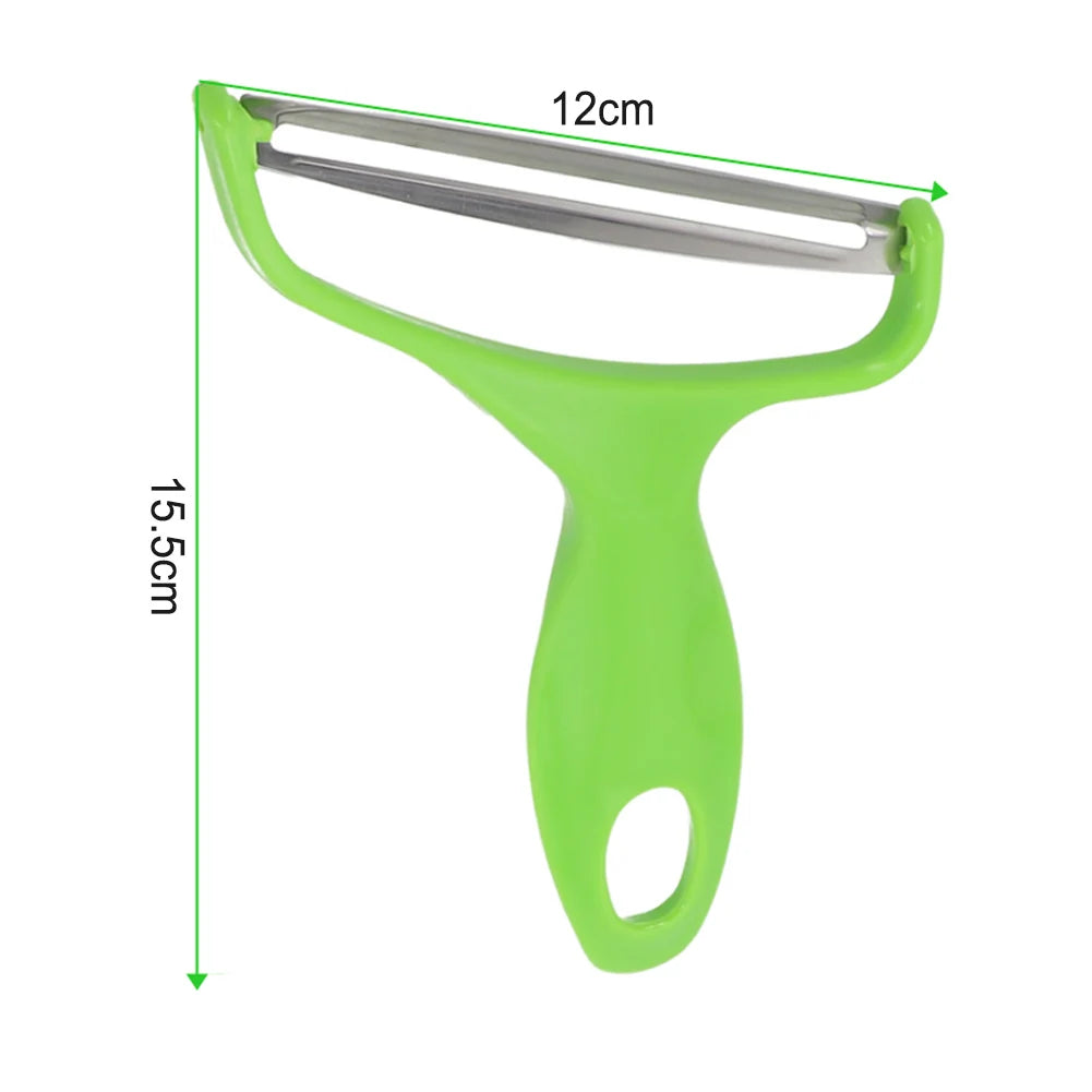 Stainless Steel Peeler & Grater – Vegetable & Fruit Slicer