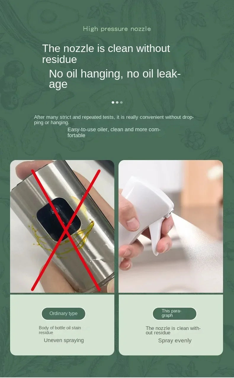 200/300/500ML Oil Spray Bottle