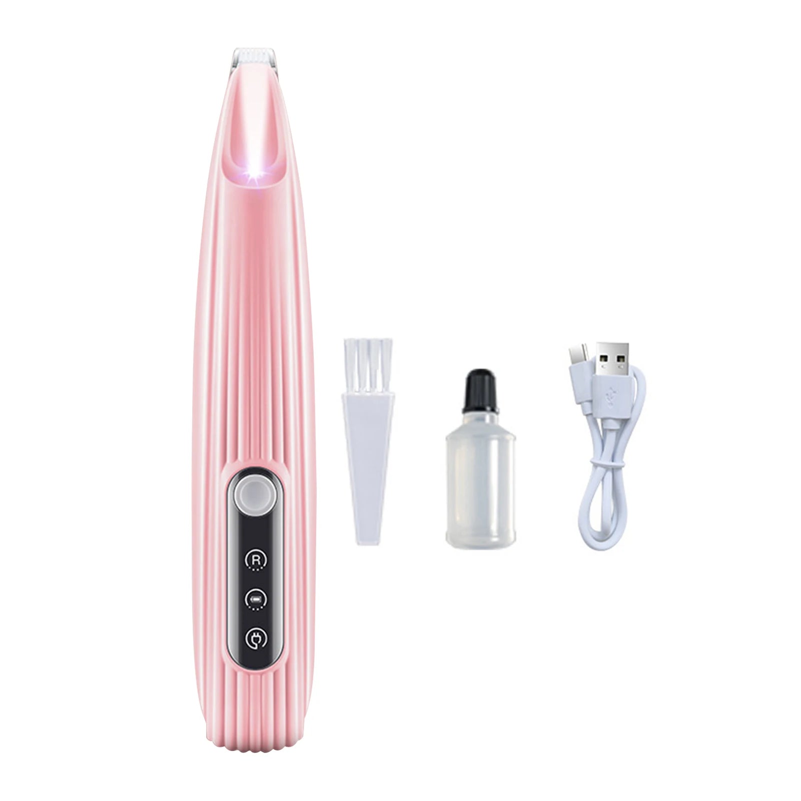 Portable Dog Paw Trimmer β LED Rechargeable Nail Grinder