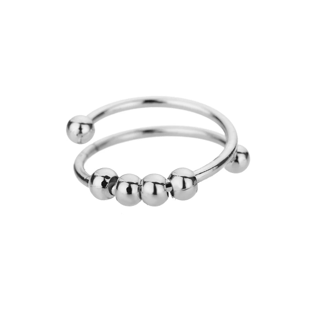 Luxury 316L Stainless Steel Gold Color Ring