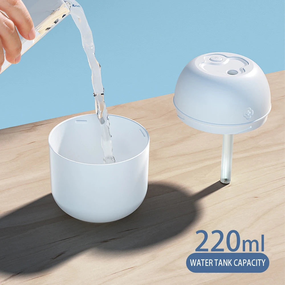 Mini Air Humidifier – Portable Aroma Diffuser