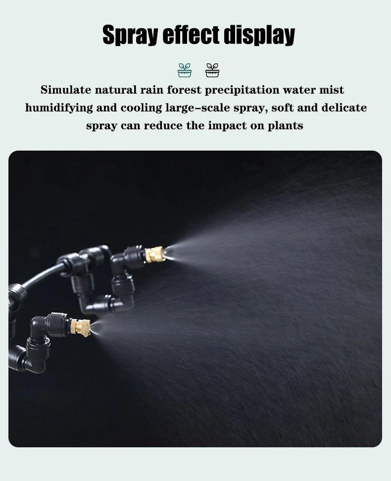 WiFi-Controlled Rainforest Sprayer – Automatic Mist System