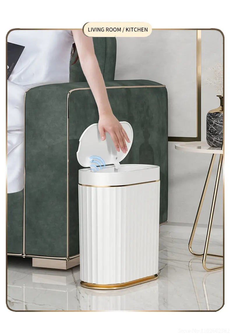 5L/7L/9L Smart Sensor Trash Can – Automatic Garbage Bin for Kitchen & Bathroom