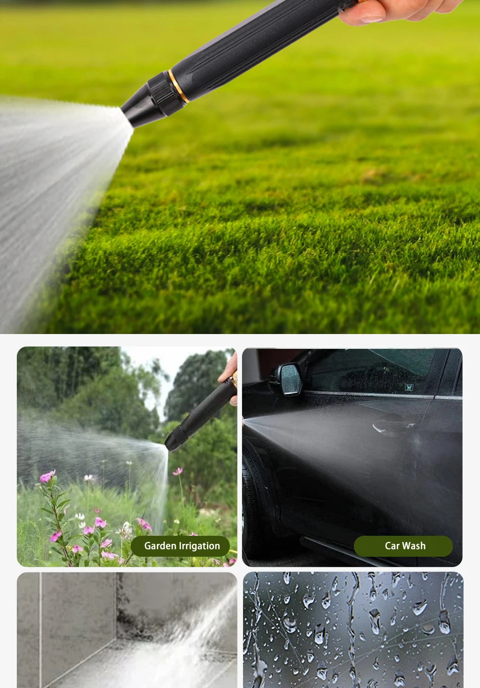 High-Pressure Garden Water Spray Gun