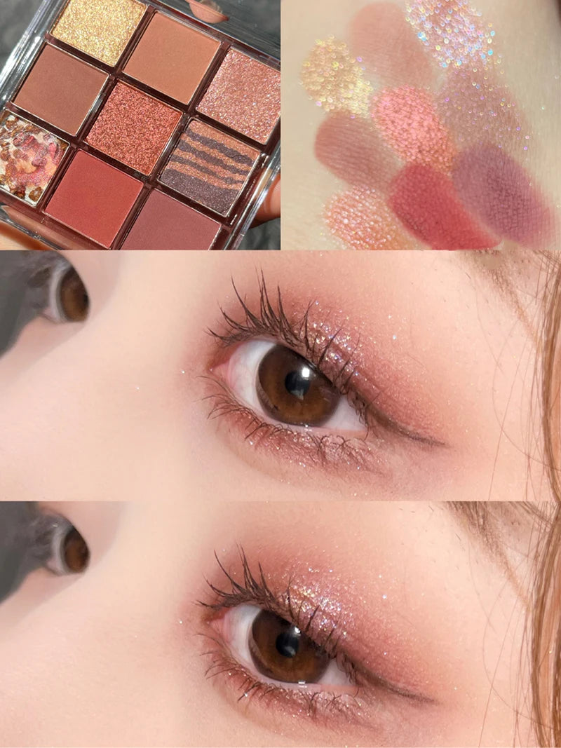 Oh Rosy Eyeshadow Palette – 9-Color