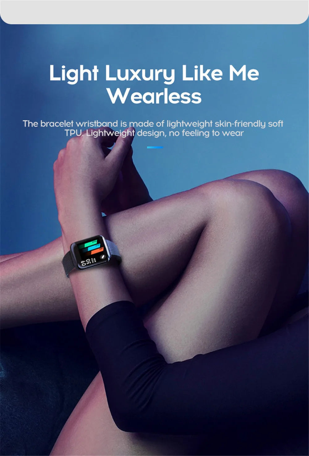 Multifunction Smart Watch D13 116Plus for Men Women Kids