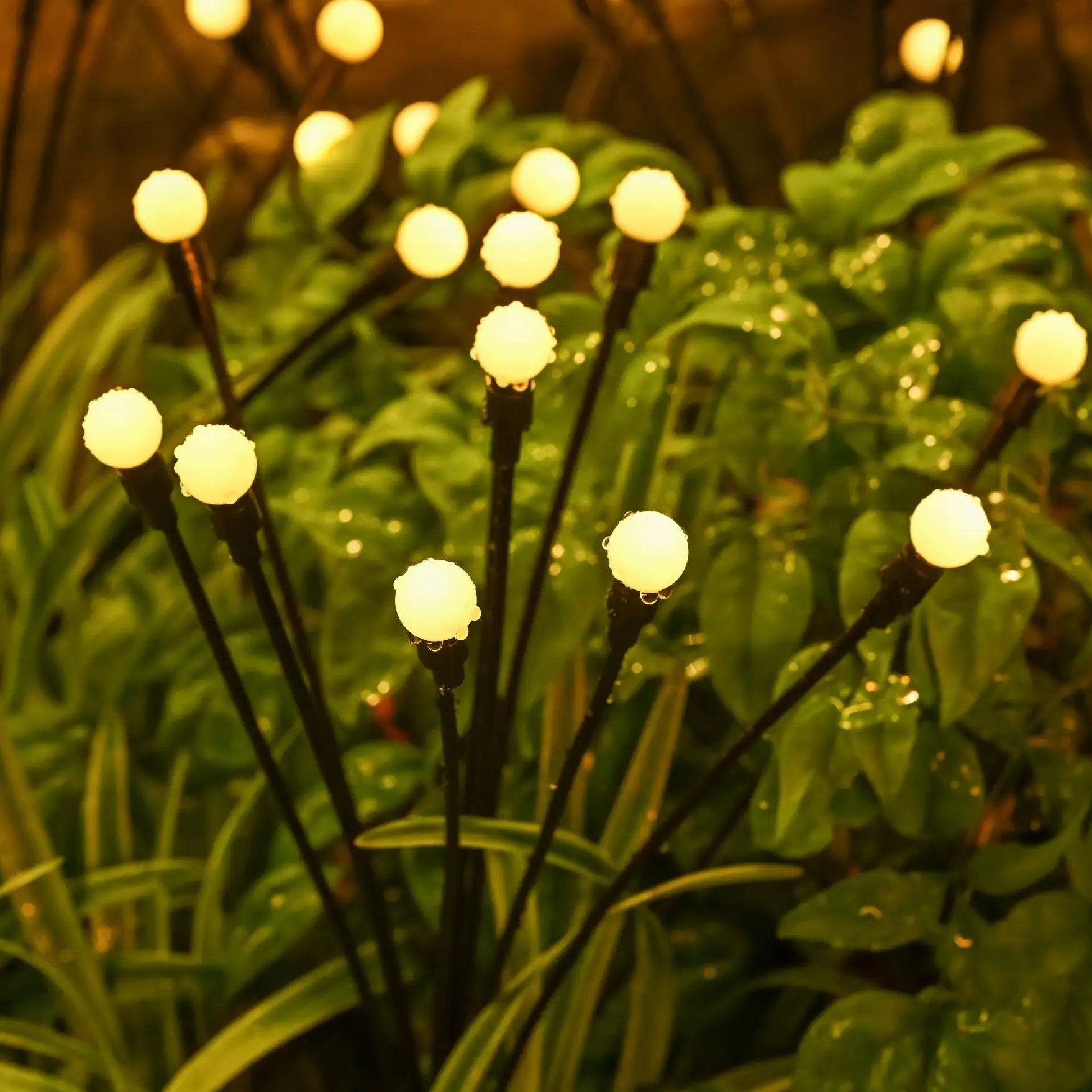 Upgraded Solar Firefly Garden Lights