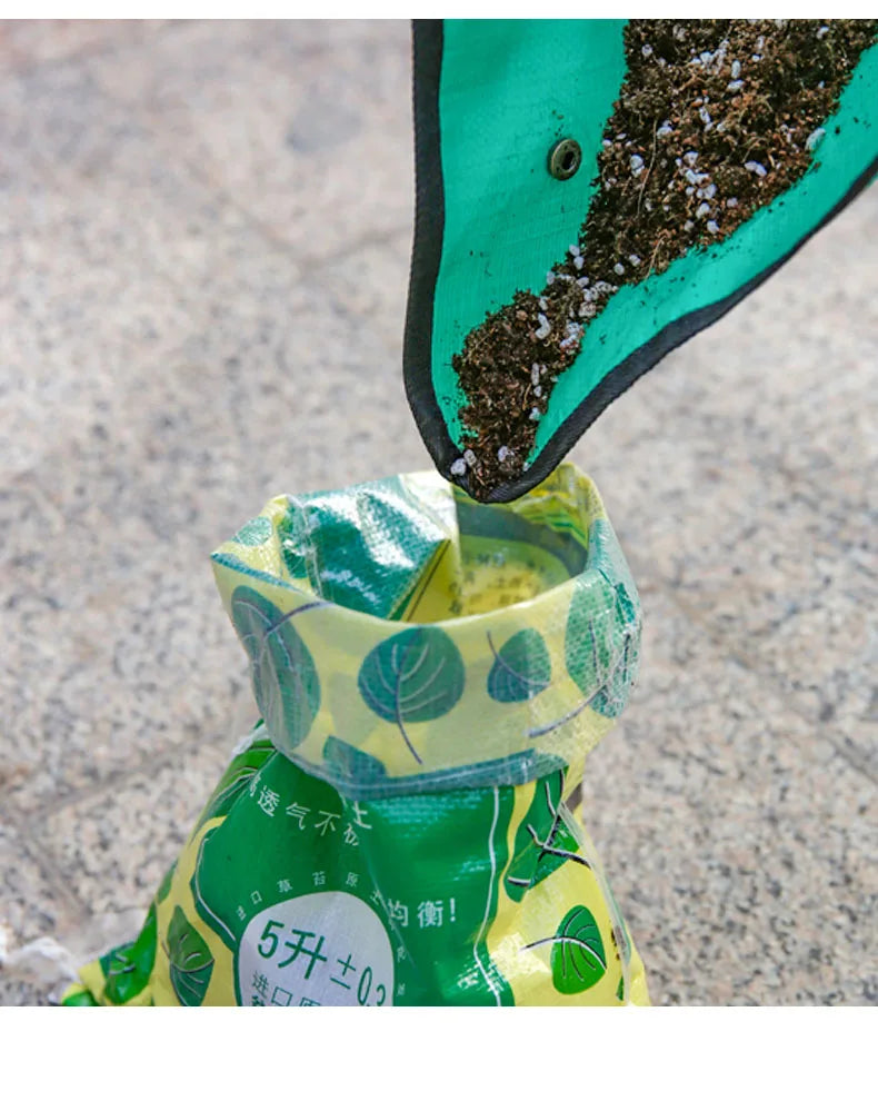 Waterproof Foldable Plant Pot Mat with Gloves
