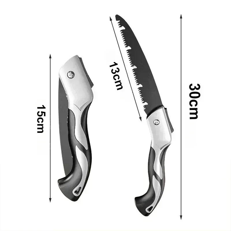 Portable Folding Hand Saw & Secateurs – Multifunctional Pruner for Garden