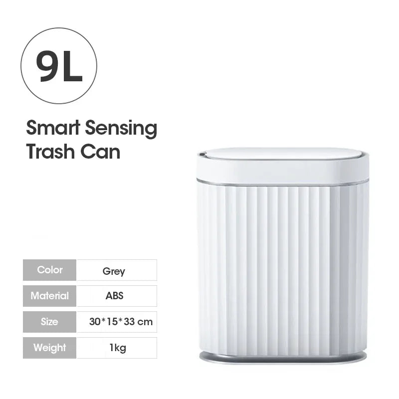 5L/7L/9L Smart Sensor Trash Can – Automatic Garbage Bin for Kitchen & Bathroom