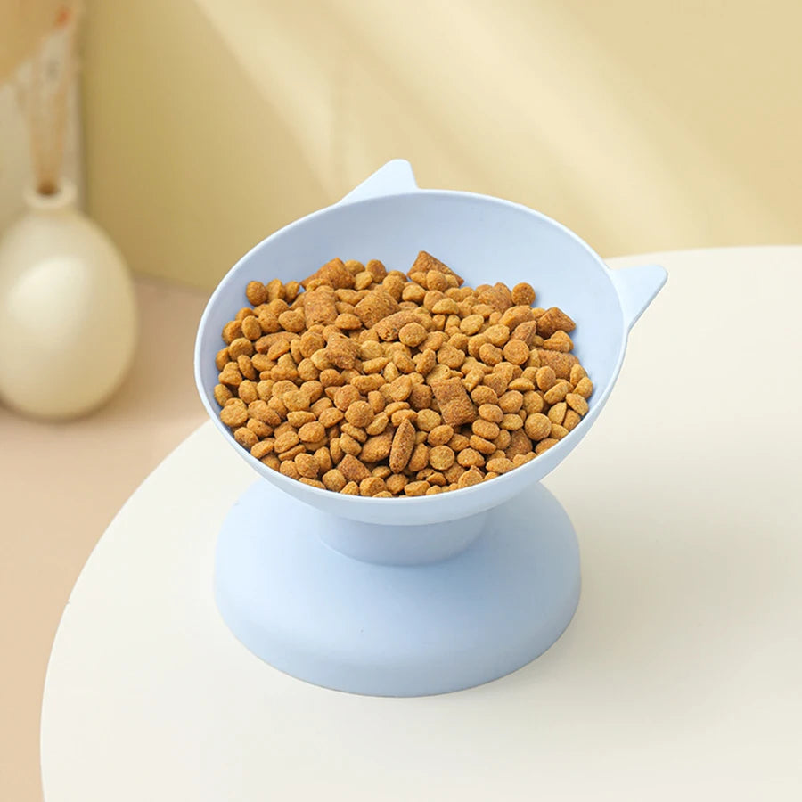 High-Footed Slanted Pet Bowl β Feeding & Drinking Bowl