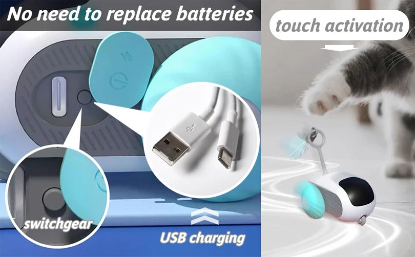 Pet Gravity Smart Interactive Cat Toy