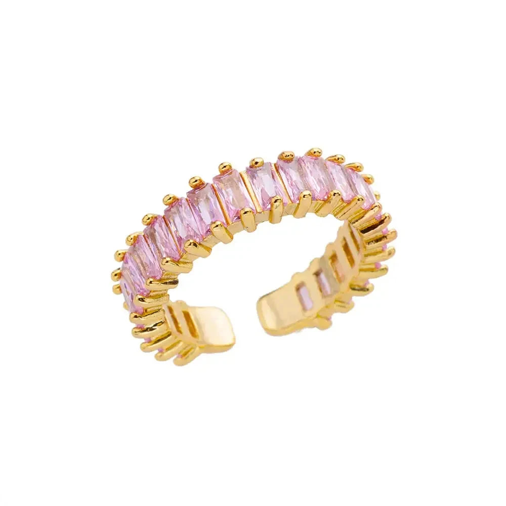 Luxury 316L Stainless Steel Gold Color Ring