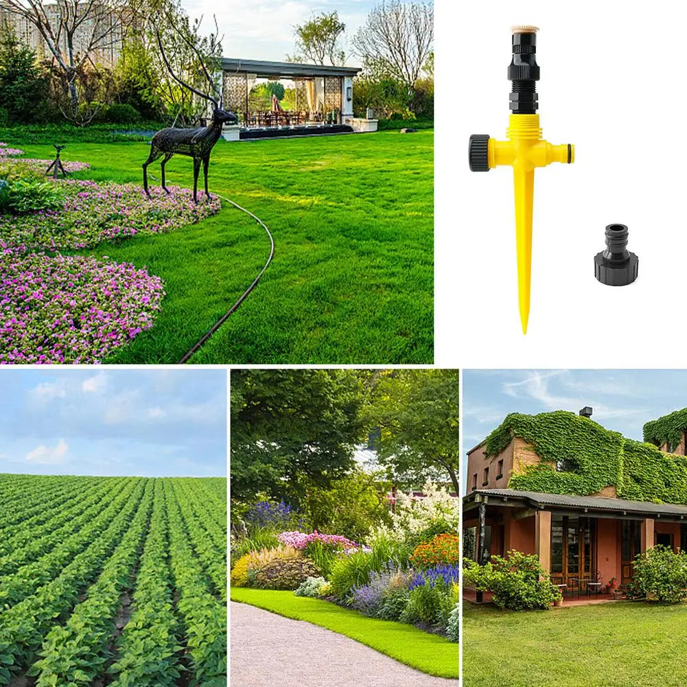 360° Rotating Garden Sprinkler – Automatic Lawn & Plant Irrigation System