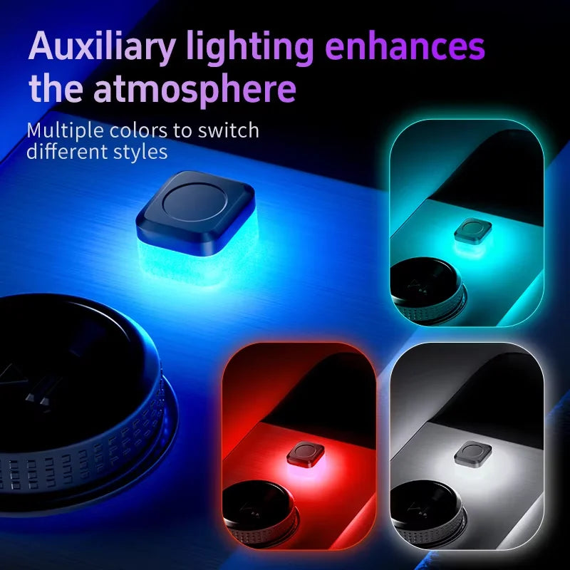 Car USB LED Light Mood Lamp
