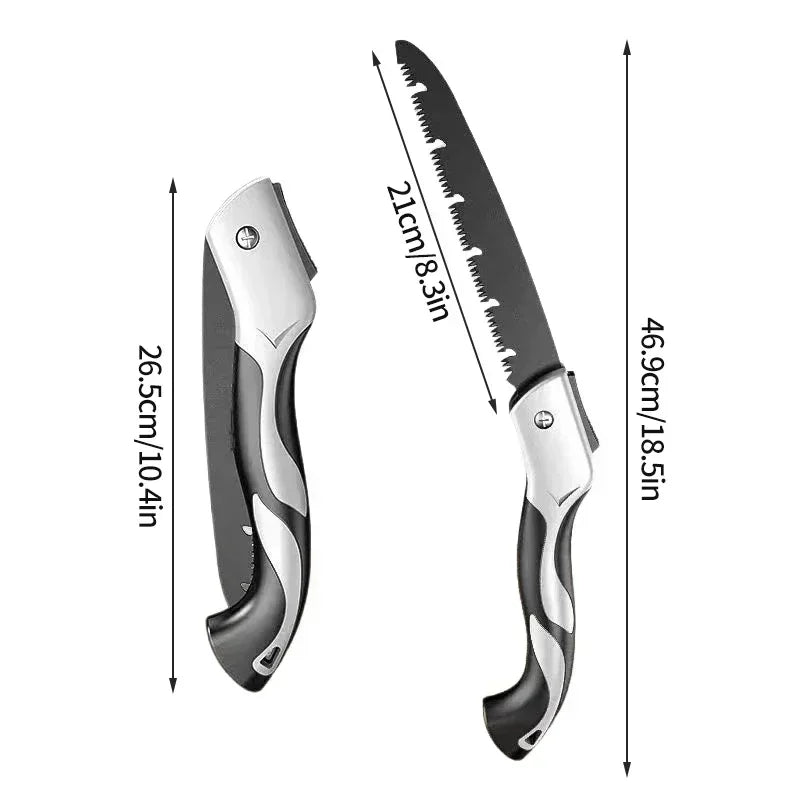 Portable Folding Hand Saw & Secateurs – Multifunctional Pruner for Garden