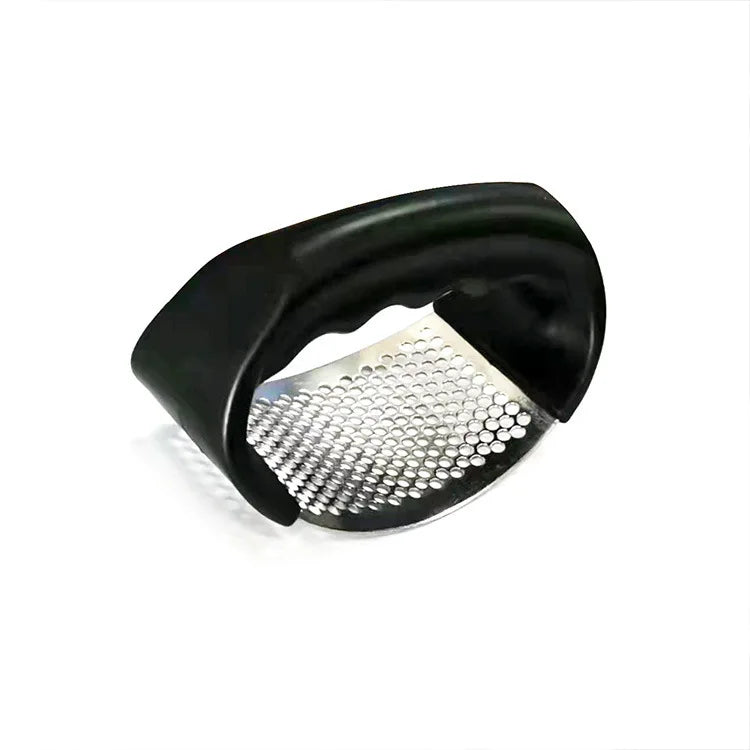 Stainless Steel Garlic Press Crusher - Manual